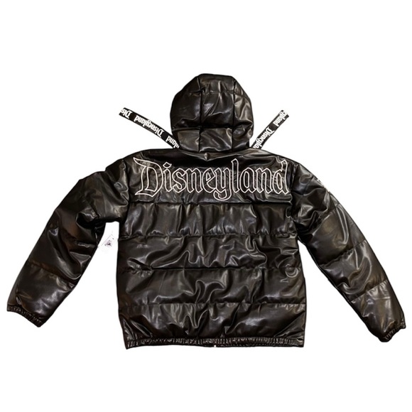 Disney Jacket Puffer Faux Zip Up Coat Hoodie Size XL - Picture 2 of 12